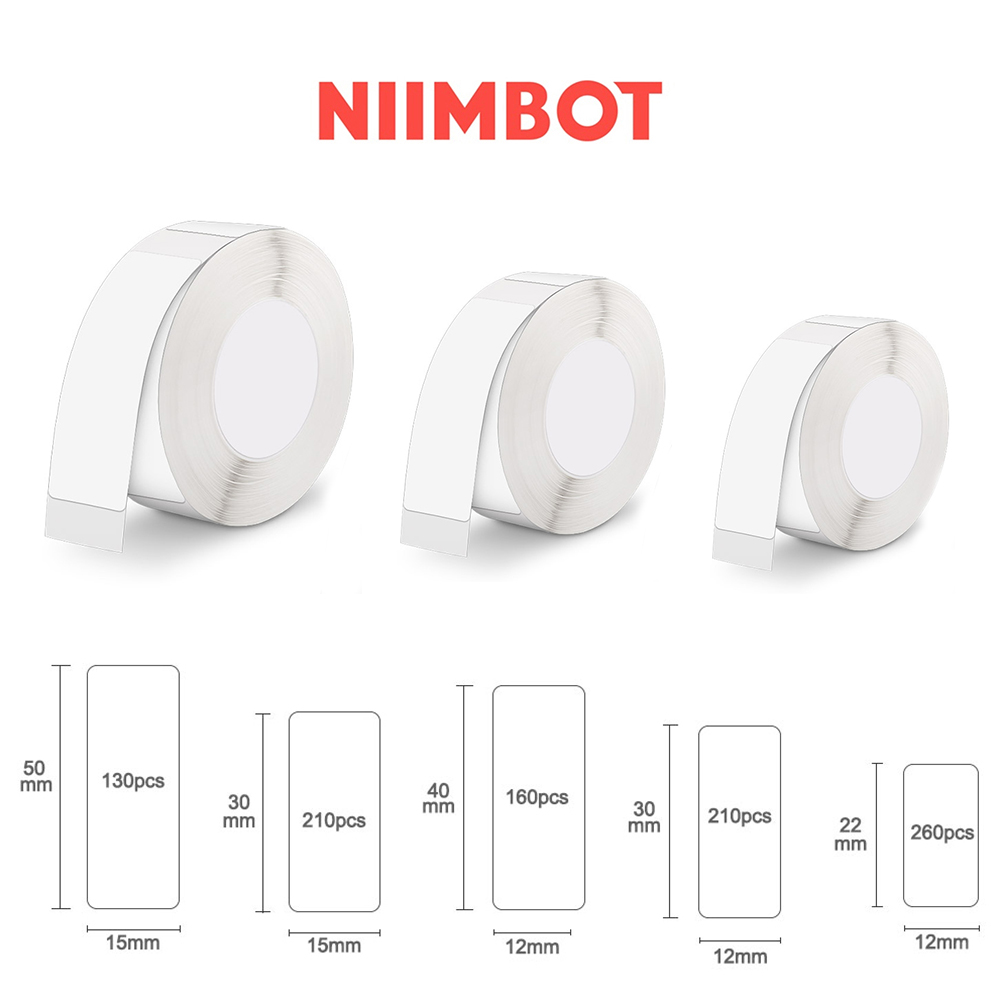 Label Printer Tape - Niimbot D11 D110 D101 Mini Thermische