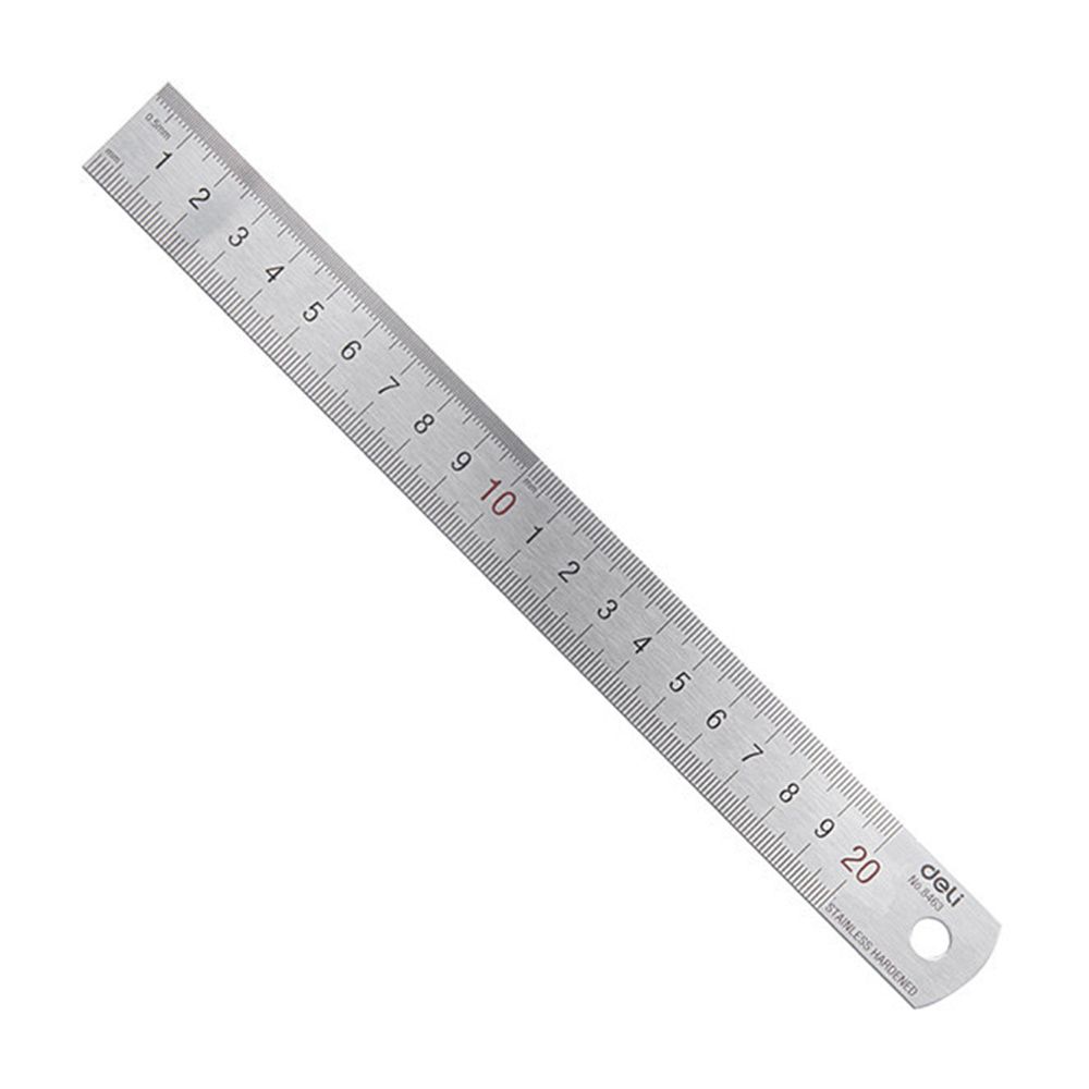 Stationery And Office Supply Stores - Deli 20Cm Roestvrij Staal Metalen Rechte