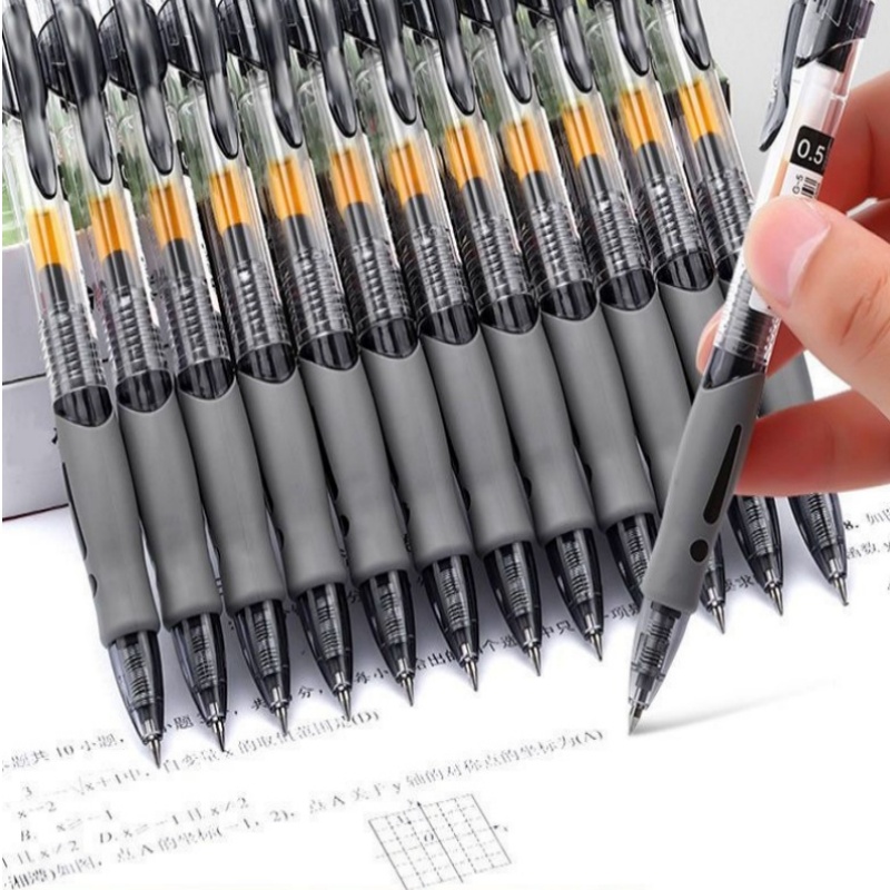 Supply Of Office Stationery - 13/30 stuks intrekbare gelpennen set zwart/rood/blauw