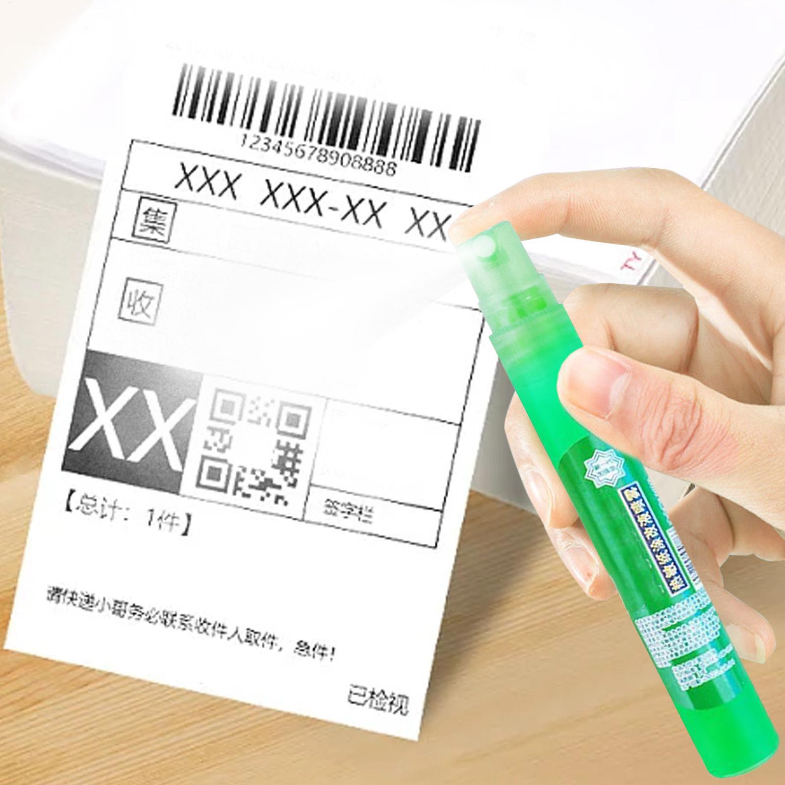 Correction Fluid White - Sneldrogend thermisch papier Correctievloeistof Vertrouwelijkheid Stempelspray