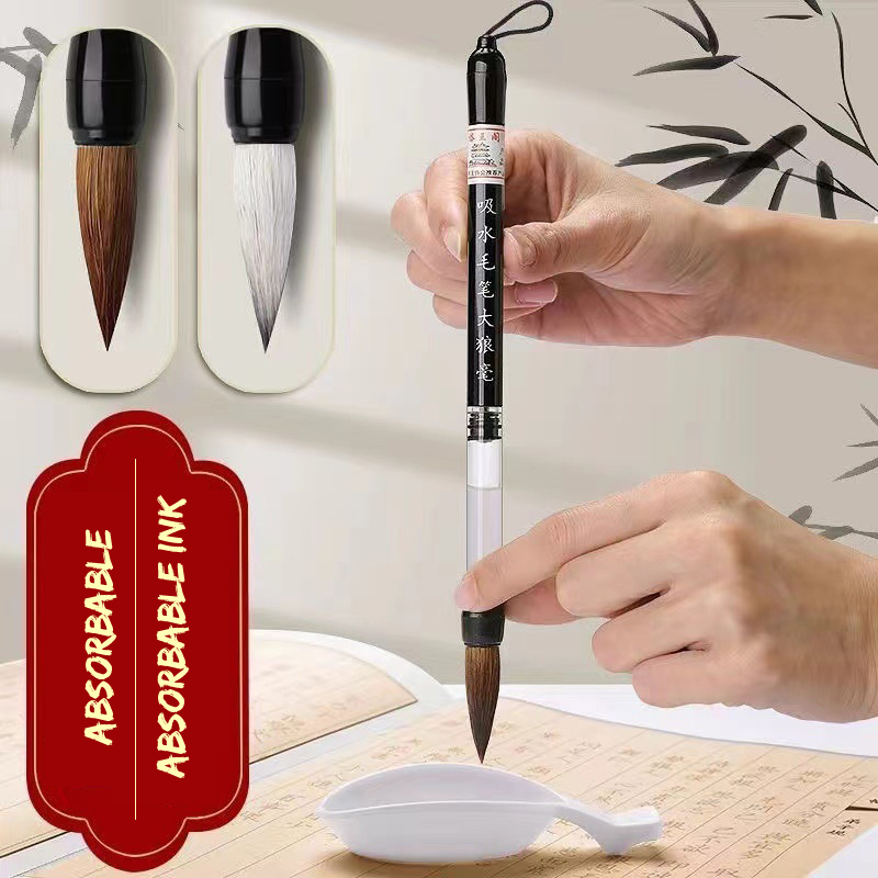 Fountain Pen Ink - 3 Stuks Kalligrafie Borstel Set Water