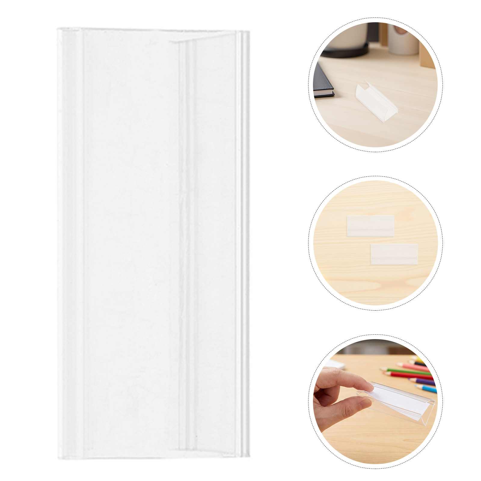 25 stuks transparante plastic  - Desk Name Plate recensie en prijs