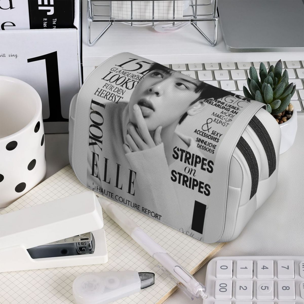 Cha EunWoo Kpop Astro Etui voo - Stationery And Office Supply Chain recensie en prijs
