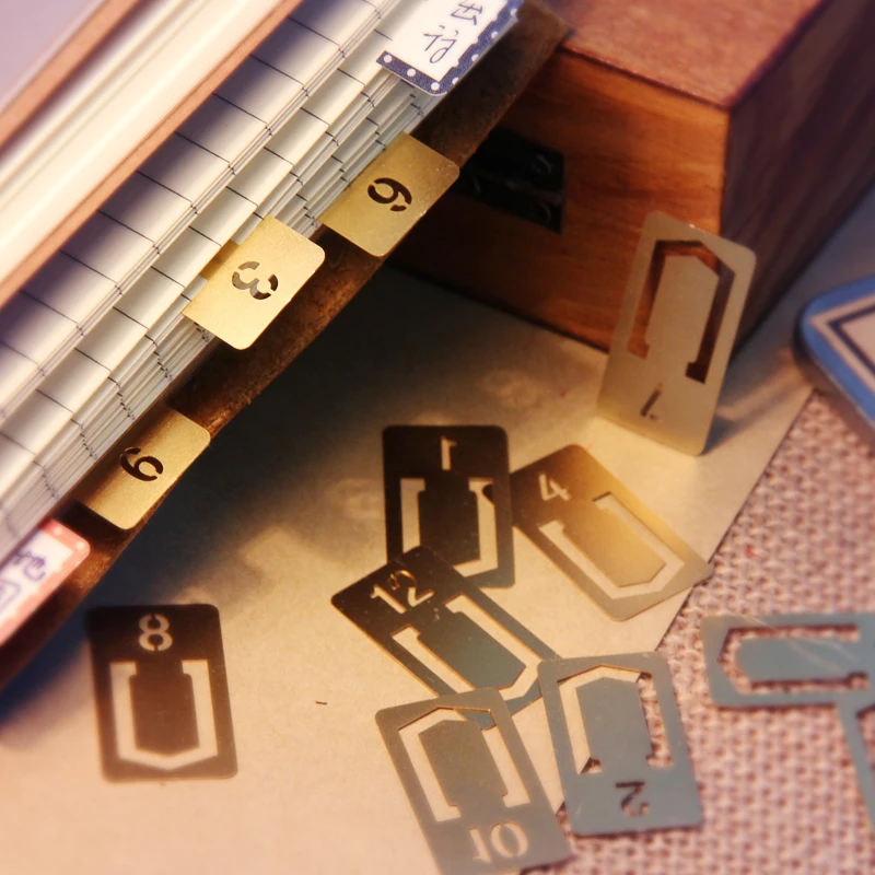 12 Stks/partij Vintage Koperen - Stationery And Office Supply Stores recensie en prijs