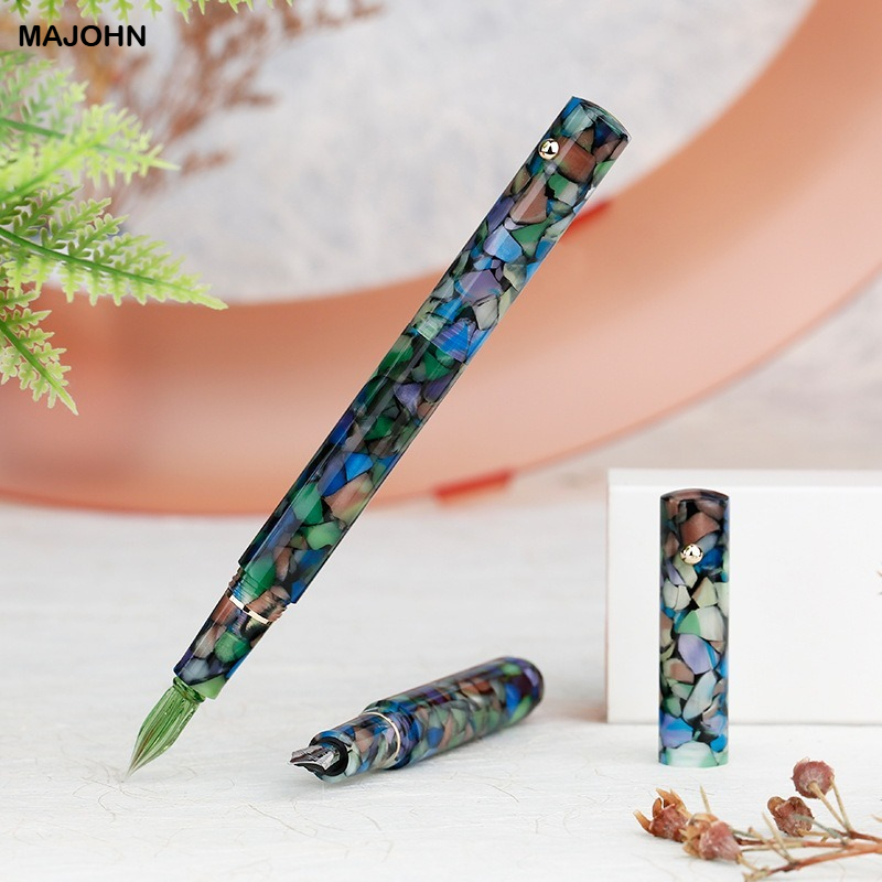 MAJOHN N8 Hars Glas Kroontjesp - Fountain Pen Ink recensie en prijs