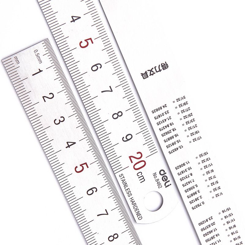 Deli 20Cm Roestvrij Staal Meta - Stationery And Office Supply Stores recensie en prijs