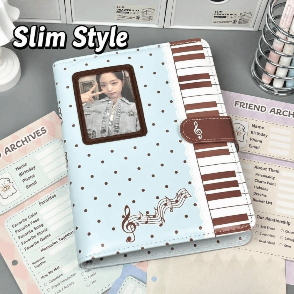 Polka Dot Piano Binder Notitie - Notebook Dotted A5 recensie en prijs