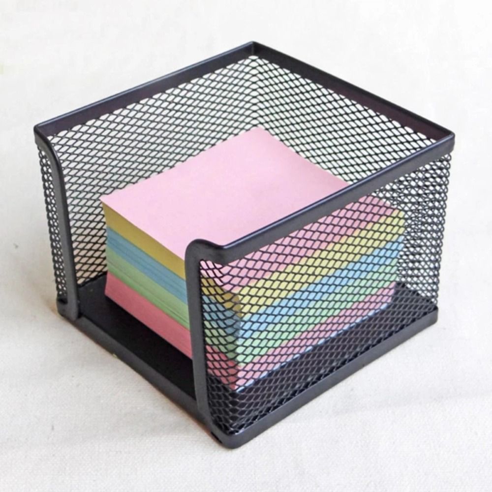 Zwart Mesh Papier Kubus Mini M - Sticky Note Cube recensie en prijs