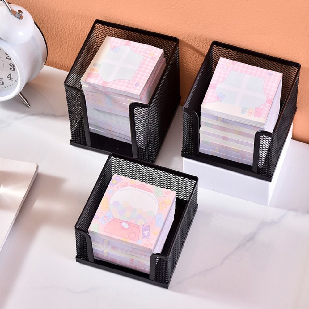 Zwart Mesh Papier Kubus Mini M - Sticky Note Cube recensie en prijs