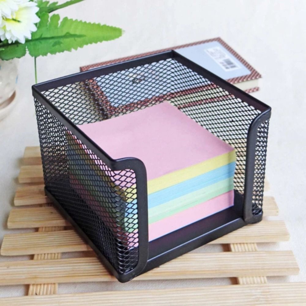 Zwart Mesh Papier Kubus Mini M - Sticky Note Cube recensie en prijs