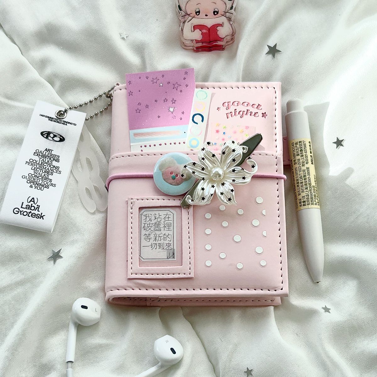 Schattig roze M5 losbladig har - Journal Leather Hardcover recensie en prijs