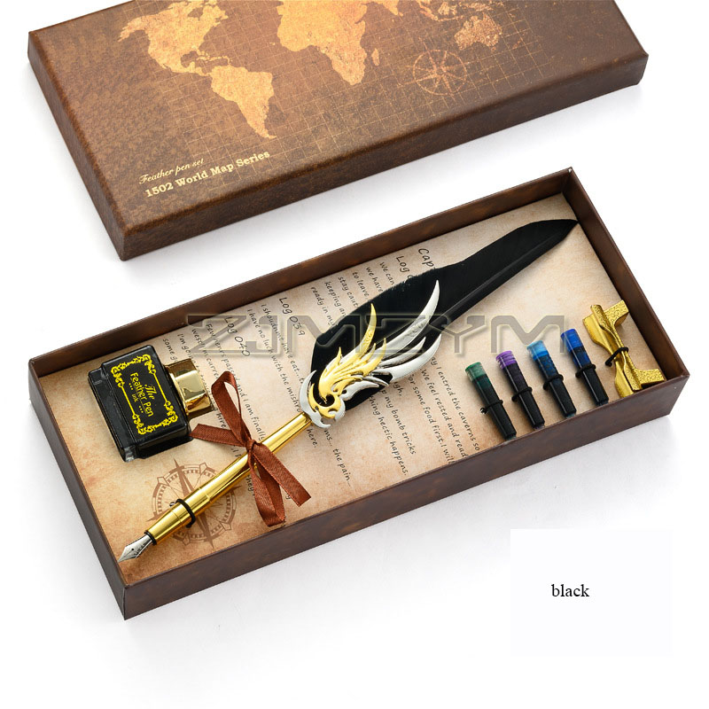 Nieuwe Feather Pen Luxe Fontei - Fountain Pen Ink recensie en prijs