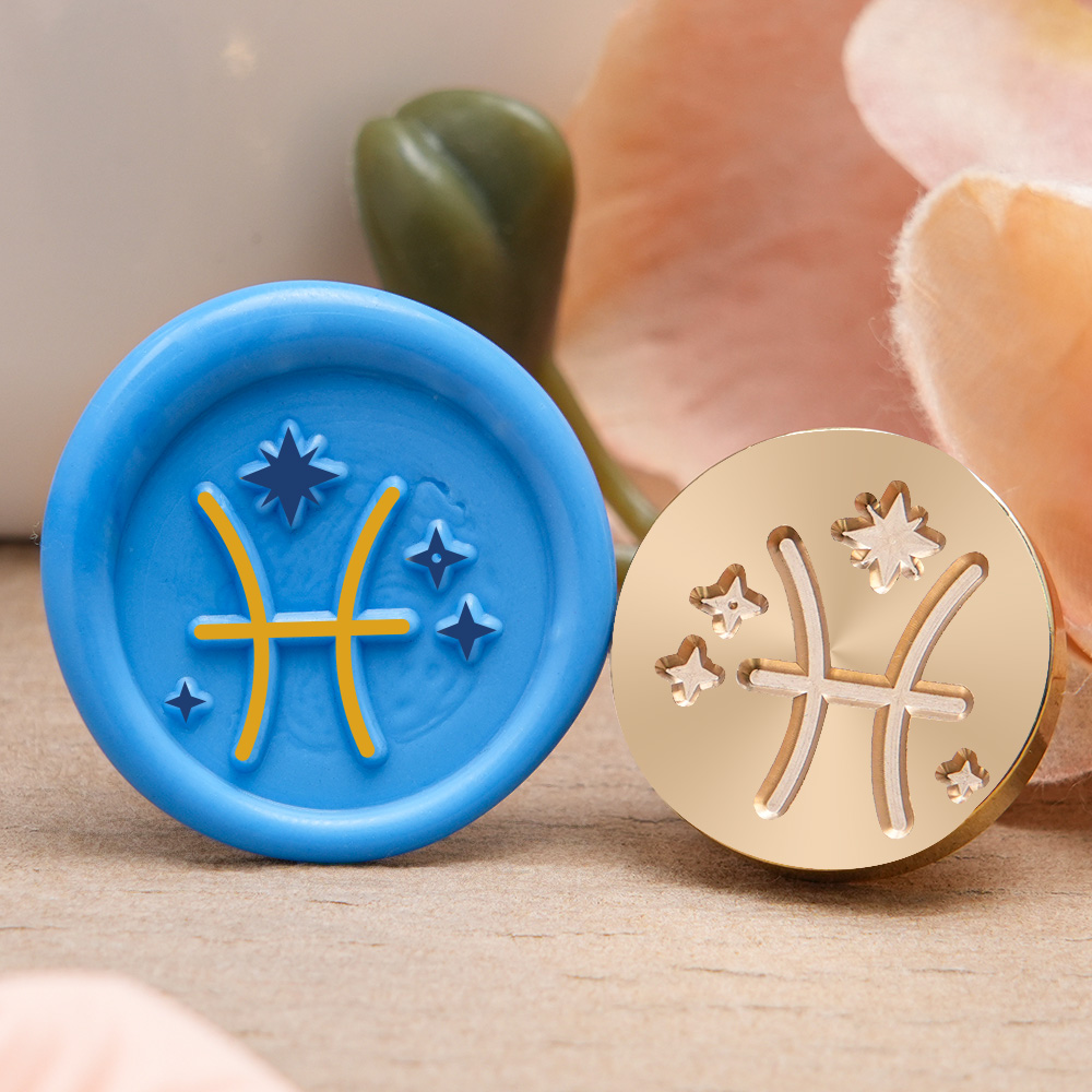 Zodiac Signs Lakzegel Stempel, - Wax Seal Stamp Kit recensie en prijs