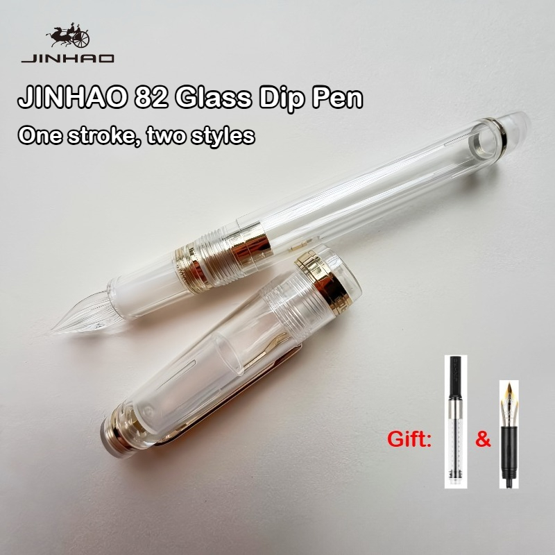 JINHAO 82 Glazen Dip Pennen Eé - Fountain Pen Ink recensie en prijs