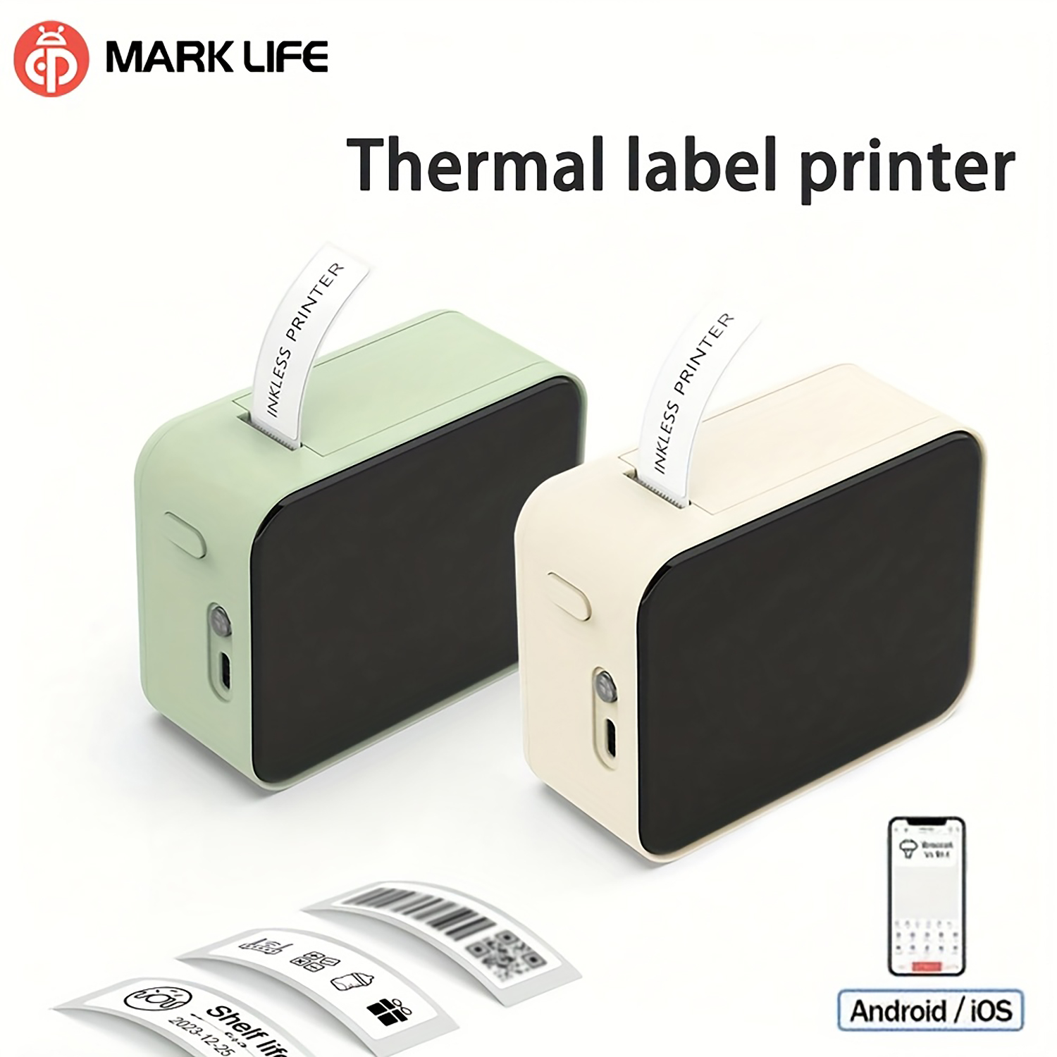 Marklife P15 Draadloze Bluetoo - Label Printer Tape recensie en prijs