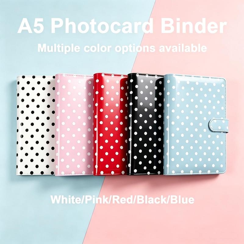 A5 Kleurrijke Retro Rood Zilve - Notebook Dotted A5 recensie en prijs