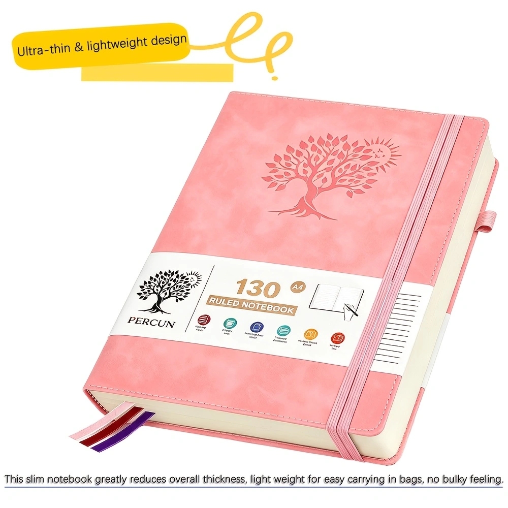 A4 Gelinieerd Hardcover Dagboe - Journal Leather Hardcover recensie en prijs