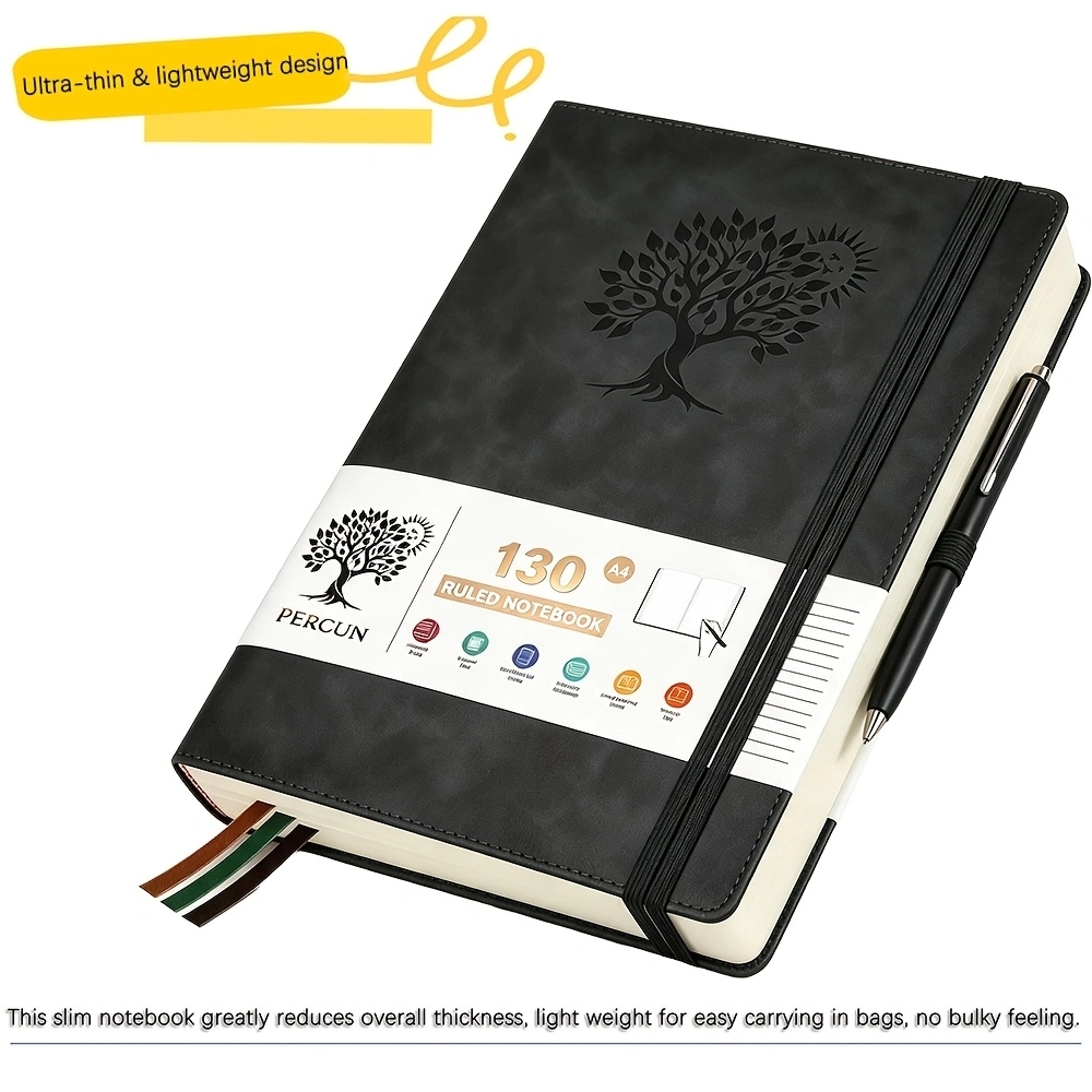 A4 Gelinieerd Hardcover Dagboe - Journal Leather Hardcover recensie en prijs