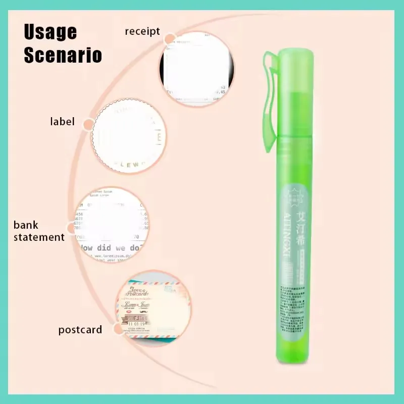 Mini thermisch gevoelig papier - Correction Fluid White recensie en prijs