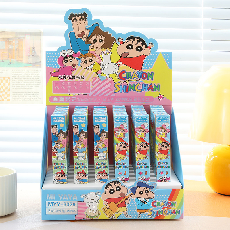 6 Stuks Cartoon Crayon Shin-Ch - Stationery Warehouse recensie en prijs