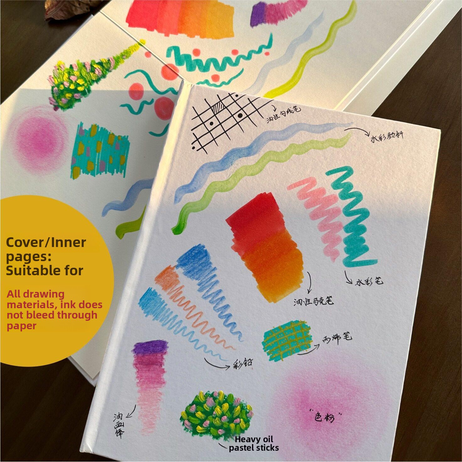 Handgetekend notitieboek met h - Journal Leather Hardcover recensie en prijs