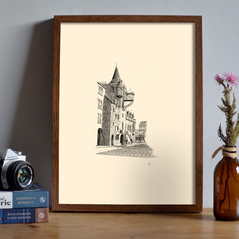 Vintage Edinburgh Castle Pen I - Fountain Pen Ink recensie en prijs